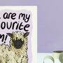 Funny Sheep Mother's Day Card, thumbnail 2 of 5