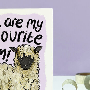Funny Sheep Mother's Day Card, 2 of 5