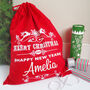 Personalised Extra Large Christmas Sack, thumbnail 3 of 5