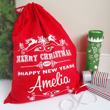 Personalised Extra Large Christmas Sack, 3 of 5