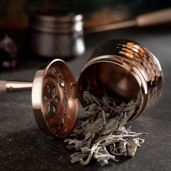 Handcrafted Copper Incense Burner, 7 of 12
