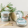 Nordic Sky Fresh Mint Scented Candle, thumbnail 2 of 2
