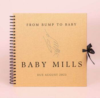 From Bump To Baby Scrapbook, Pregnancy Scrapbook, 3 of 3