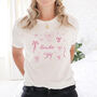 Bridal Party Bow T Shirt Hen Party Gift, thumbnail 2 of 11