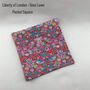 Liberty Design Pocket Square In Green Strawberry Thief, thumbnail 1 of 8