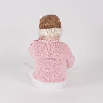 Emma Baby Jumper Easy Knitting Kit, 4 of 7