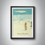 Serre Chevalier Ski Resort Travel Poster Art Print, thumbnail 1 of 8