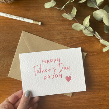 Happy Father's Day Daddy Card, 3 of 5