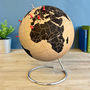 Cork Globe With Pushpins And Accessories, thumbnail 5 of 6