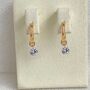 Diamond Hoop Earrings, thumbnail 4 of 4