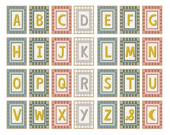 Personalised Initial Print In Cottage Core Style, 9 of 10