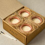 Terracotta Dalit Candles Box Of Four | Murgan, thumbnail 3 of 3