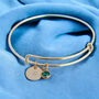 Personalised Birthstone Bangle, thumbnail 7 of 11