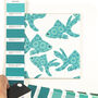 Turquoise Fish Ceramic Tile, thumbnail 8 of 11