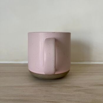 Dachshund Engraved Pink Ceramic Tea/ Coffee Mug, 4 of 5