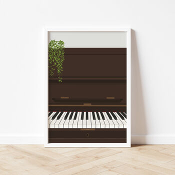 Piano Keys Print | Instrument Music Poster, 3 of 9