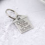 Personalised First Home Housewarming Gift Keyring, thumbnail 6 of 11