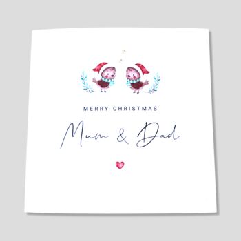 Christmas Card For Mum And Dad, 3 of 4