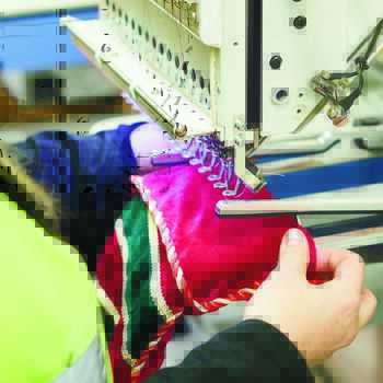 Personalised Nordic Cable Knit Christmas Stocking, 4 of 5