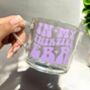 In My Thirties Era Glass Mug 30th Birthday Gift Various Colours, thumbnail 4 of 5