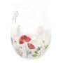 Mum Wildflower Stemless Wine Glass, thumbnail 4 of 4