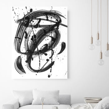 Black And White Dreams, Canvas Wall Art, 6 of 8