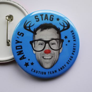 Personalised Stag Do Badges, 5 of 5