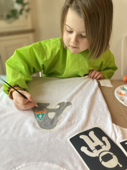 Personalised Kids Space T Shirt Decorating Kit, 9 of 12