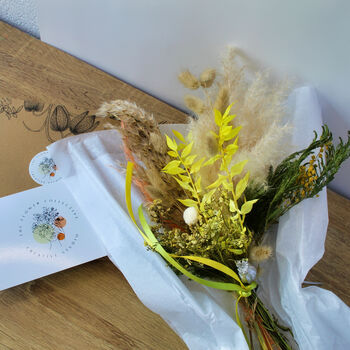Perfect Pastel Letterbox Dried Flowers, 3 of 3