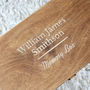 Carved Name Personalised Memory Box, thumbnail 3 of 6