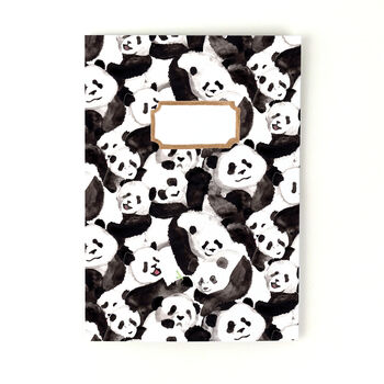 Embarrassment Of Pandas Print A5 Lined Journal, 5 of 10