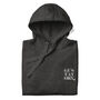 Amsterdam Coffee Scene Cotton Blend Embroidered Hoodie, thumbnail 10 of 12