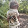 Going Places Kids Graphic Organic T Shirt, thumbnail 1 of 4