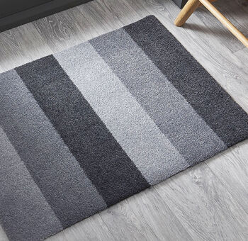 Grey Stripe Doormat, 2 of 3