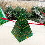Green Tree Novelty Christmas Crackers Set Of Six, thumbnail 2 of 5