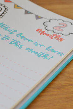 Baby Record Book For Two Mummies, 6 of 12