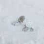 Dreamcatcher Sterling Silver Earrings In A Gift Box, thumbnail 5 of 9