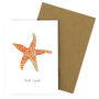 Giant Starfish A6 Greetings Cards, thumbnail 5 of 7