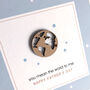 You Mean The World, Father's Day Globe Card, thumbnail 2 of 3