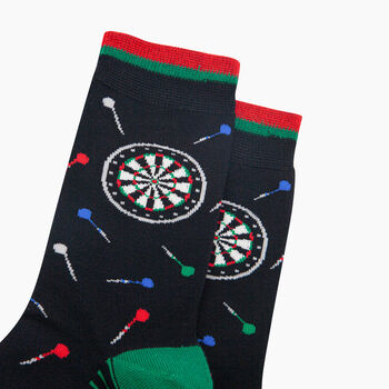 Darts Bamboo Socks In Black, 3 of 5