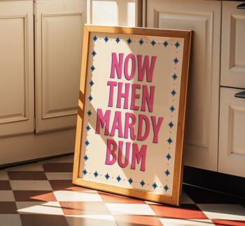Mardy Bum Lyrics Wall Art Print Music Gallery, 6 of 10