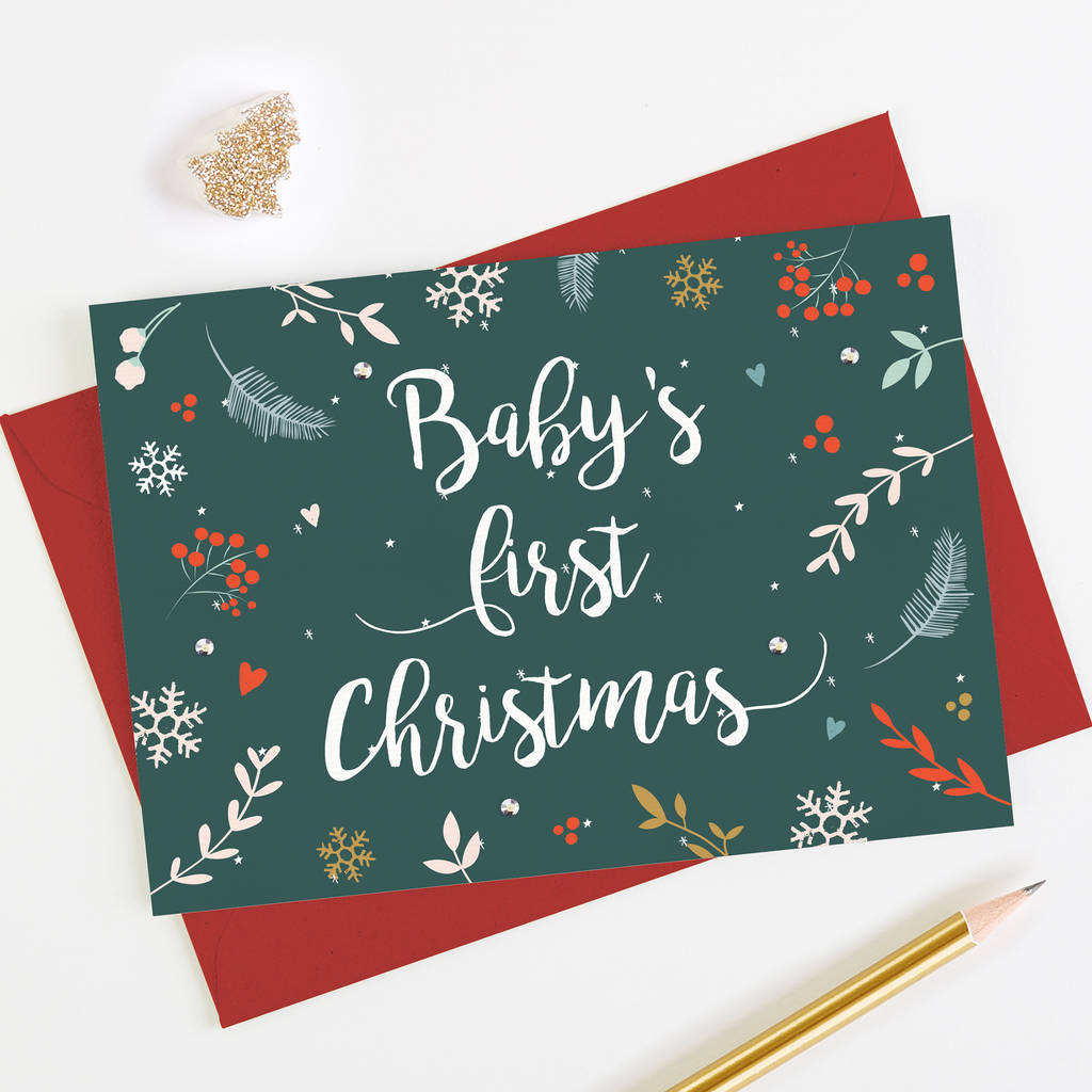 Our First Christmas Card 