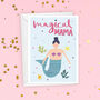 Magical Mama Mermaid Mother's Day Card, thumbnail 2 of 8