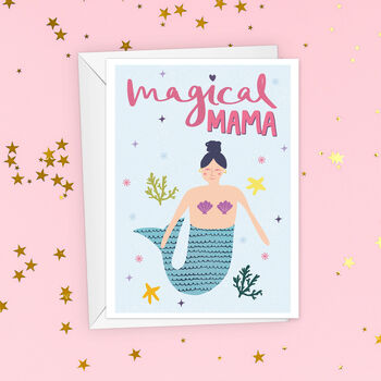 Magical Mama Mermaid Mother's Day Card, 2 of 8