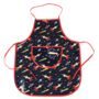 Kids Wipeable Oilcloth Apron, thumbnail 3 of 4