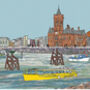 Cardiff Bay A4 Signed Print, thumbnail 2 of 2