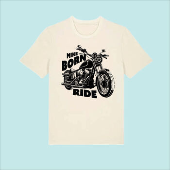 Born To Ride Motorbike Men's T Shirt, 3 of 4