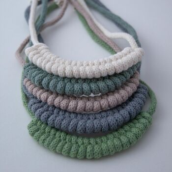 Macrame Statement Necklace, 6 of 12