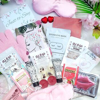 Glow Pink Self Love Spa Care Package For Her, 5 of 12
