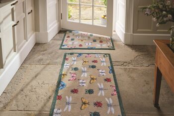 Hug Rug Bugs And Butterflies Beige, 5 of 5